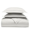 Boll & Branch Signature Organic Cotton Hemmed Duvet Set, King/california King In Mist