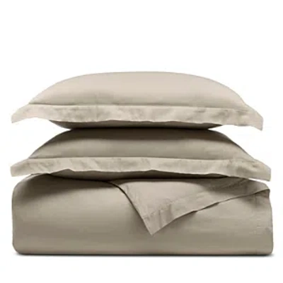 Boll & Branch Signature Organic Cotton Hemmed Duvet Set, King/california King In Oak