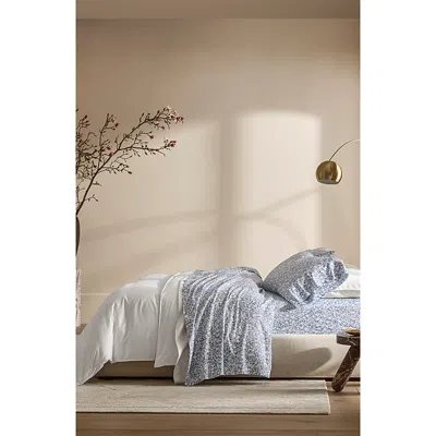 Boll & Branch Signature Organic Cotton Hemmed Pillowcase Set, King In Blue