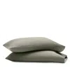 Boll & Branch Signature Organic Cotton Hemmed Pillowcase Set, King In Juniper