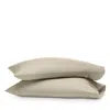 Boll & Branch Signature Organic Cotton Hemmed Pillowcase Set, King In Oak