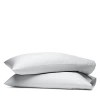 Boll & Branch Signature Organic Cotton Hemmed Pillowcase Set, King In Sky