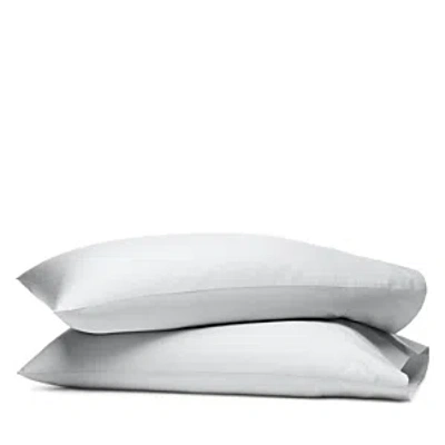 Boll & Branch Signature Organic Cotton Hemmed Pillowcase Set, King In Sky