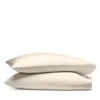 Boll & Branch Classic Hemmed 300 Thread Count Set Of 2 Organic Cotton Pillowcases In Natural