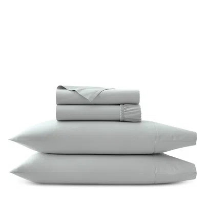 Boll & Branch Signature Organic Cotton Hemmed Sheet Set, Full In Grey