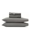 Boll & Branch Signature Organic Cotton Hemmed Sheet Set, Full In Stone