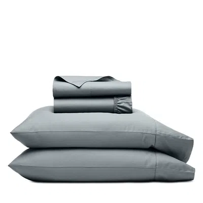 Boll & Branch Signature Organic Cotton Hemmed Sheet Set, King In Gray
