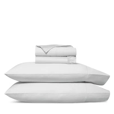 Boll & Branch Signature Organic Cotton Hemmed Sheet Set, King In Gray