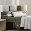 Boll & Branch Signature Organic Cotton Hemmed Sheet Set, King With Standard Pillowcases In Juniper
