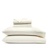 Boll & Branch Signature Organic Cotton Hemmed Sheet Set, Split King In Neutral