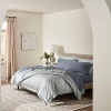 Boll & Branch Signature Organic Cotton Hemmed Sheet Set, Twin In Mineral