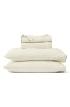 Boll & Branch Signature Piped Edge Sheet Set In Neutral