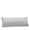 Boll & Branch Signature Quilted Arch Decorative Lumbar Pillow With Insert In Gray