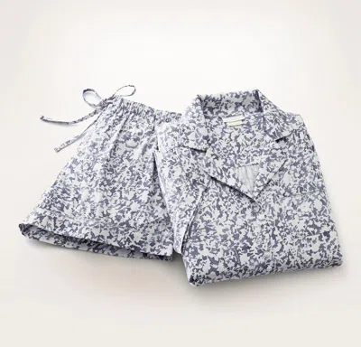 Boll & Branch Signature Short Sleeve & Shorts Pajama Set