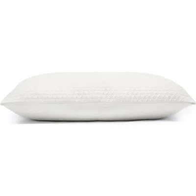 Boll & Branch Signature Texture Stitch Organic Cotton Pillow Sham In White