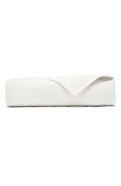 Boll & Branch Signature Texture Stitch Organic Cotton Quilt In White
