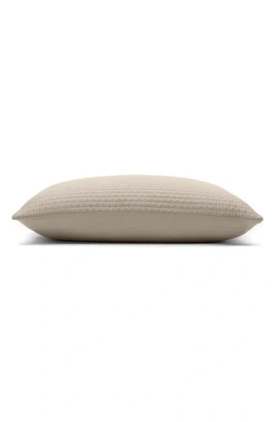 Boll & Branch Signature Texture Stitch Quilted Sham In White