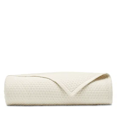 Boll & Branch Signature Textured Stitch Quilt, Full Queen In White