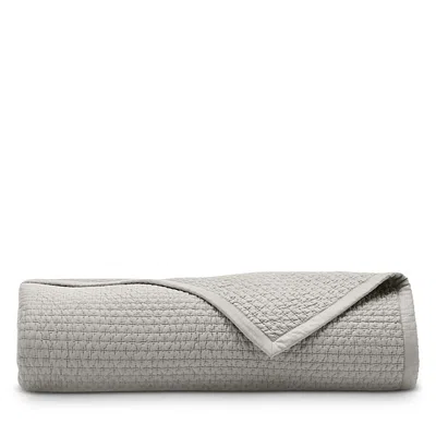 Boll & Branch Signature Textured Stitch Quilt, Twin In Grey