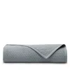 Boll & Branch Signature Textured Stitch Quilt, Twin In Bluestone