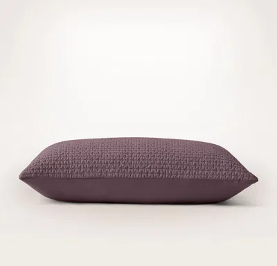 Boll & Branch Signature Textured Stitch Quilted Sham