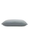 Boll & Branch Organic Signature Textured Stitch Quilted Sham In Bluestone