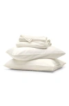 Boll & Branch Signature Vintage Washed Organic Cotton Sheet Set In Vintage Cream