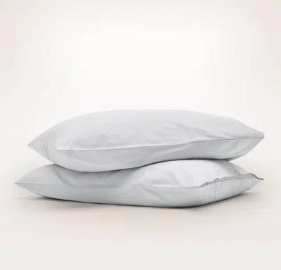 Boll & Branch Signature Vintage Washed Pillowcase Set In Gray