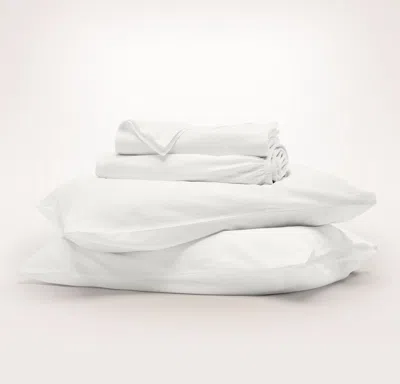 Boll & Branch Signature Vintage Washed Sheet Set In White