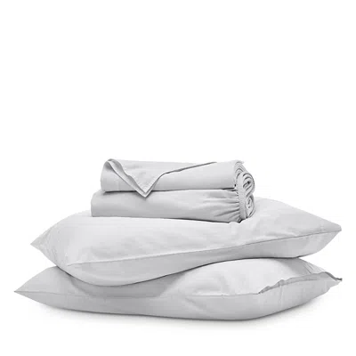 Boll & Branch Signature Vintage Washed Sheet Set, King With Standard Pillowcases In White