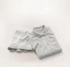 Boll & Branch Soft Knit Short Sleeve & Shorts Pajama Set