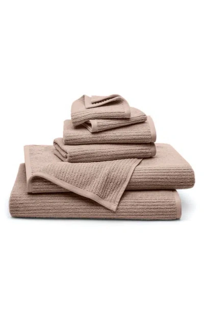 Boll & Branch Spa 6-piece Organic Cotton Bath Sheet Set In Dusty Rose