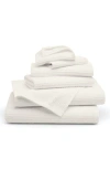 Boll & Branch Spa 6-piece Organic Cotton Bath Towel Set In White