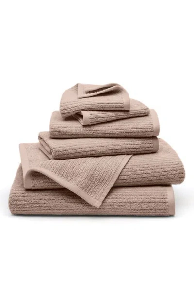 Boll & Branch Spa 6-piece Organic Cotton Bath Towel Set In Pink