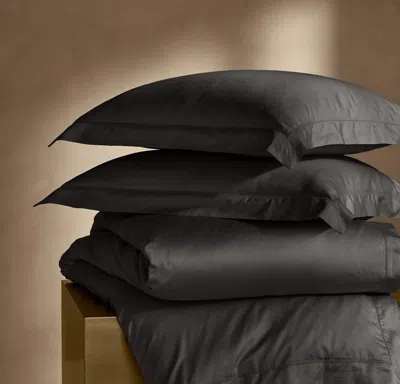 Boll & Branch Summit Supima Duvet Set In Black