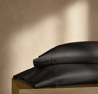 Boll & Branch Summit Supima Pillowcase Set In Black