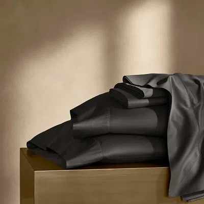 Boll & Branch Summit Supima Sheet Set, Cal King In Black