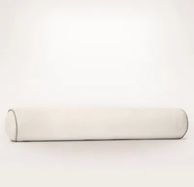 Boll & Branch Threadmark Pillow Cover (bolster) In White