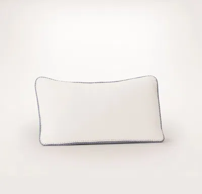 Boll & Branch Threadmark Pillow Cover In White