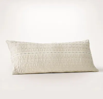 Boll & Branch Tideline Pillow Cover In Neutral