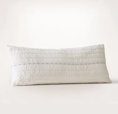Boll & Branch Tideline Pillow Cover In Neutral