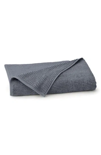 Boll & Branch Turkish Rib Bath Towel In Blue