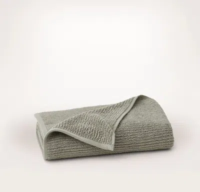 Boll & Branch Turkish Ribbed Bath Towel In Gray