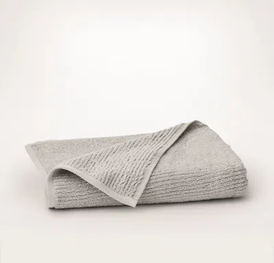 Boll & Branch Turkish Ribbed Bath Towel In Gray