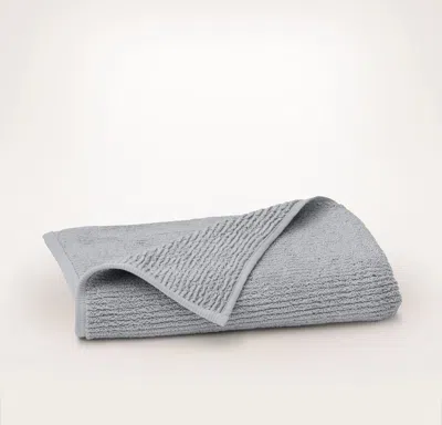 Boll & Branch Turkish Ribbed Bath Towel In Gray