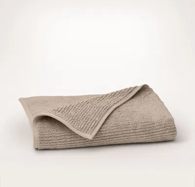 Boll & Branch Turkish Ribbed Bath Towel In Gray