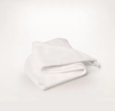 Boll & Branch Turkish Ultra Plush Hair Towel In White