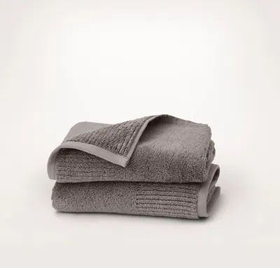 Boll & Branch Turkish Ultra Plush Hand Towels (pair) In Gray