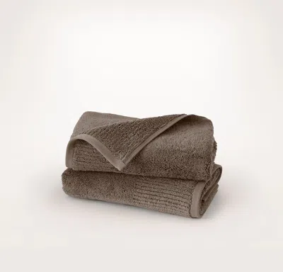 Boll & Branch Turkish Ultra Plush Hand Towels (pair) In Brown