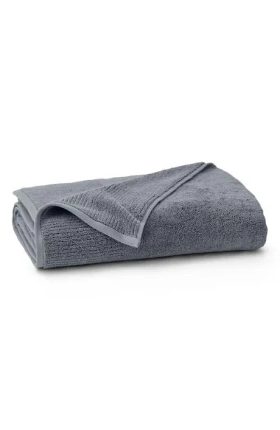 Boll & Branch Turkish Ultra Plush Organic Turkish Cotton Bath Towel In Gray